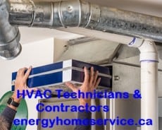 Pro HVAC Technicians & Contractors, Energy Home Service HVAC Cooling & Heating Company Vaughan Ontario Richmond Hill