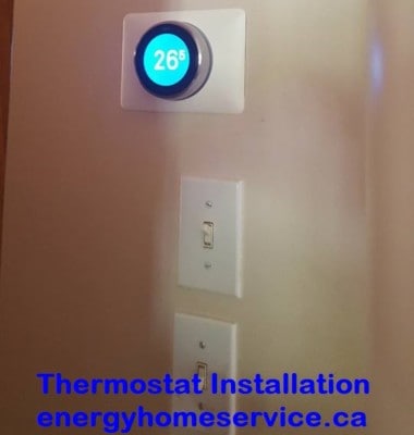 Best Whole House Smart Digital Thermostat, Energy Home Service HVAC Cooling & Heating Company Vaughan Ontario Richmond Hill